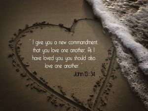 John13_34love others because I have loved you